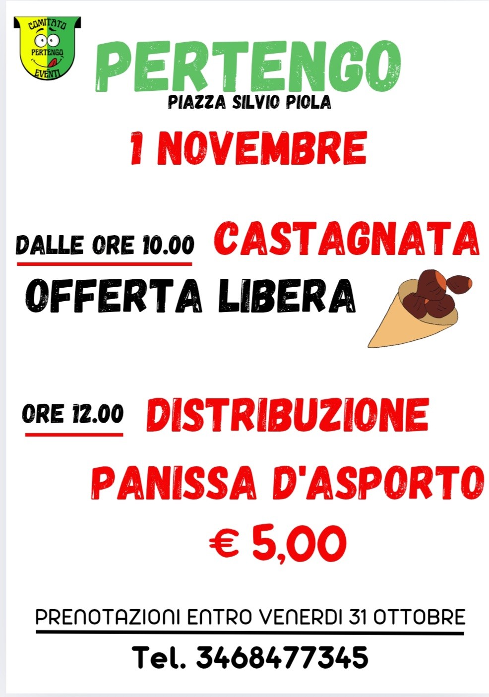 locandina castagnata