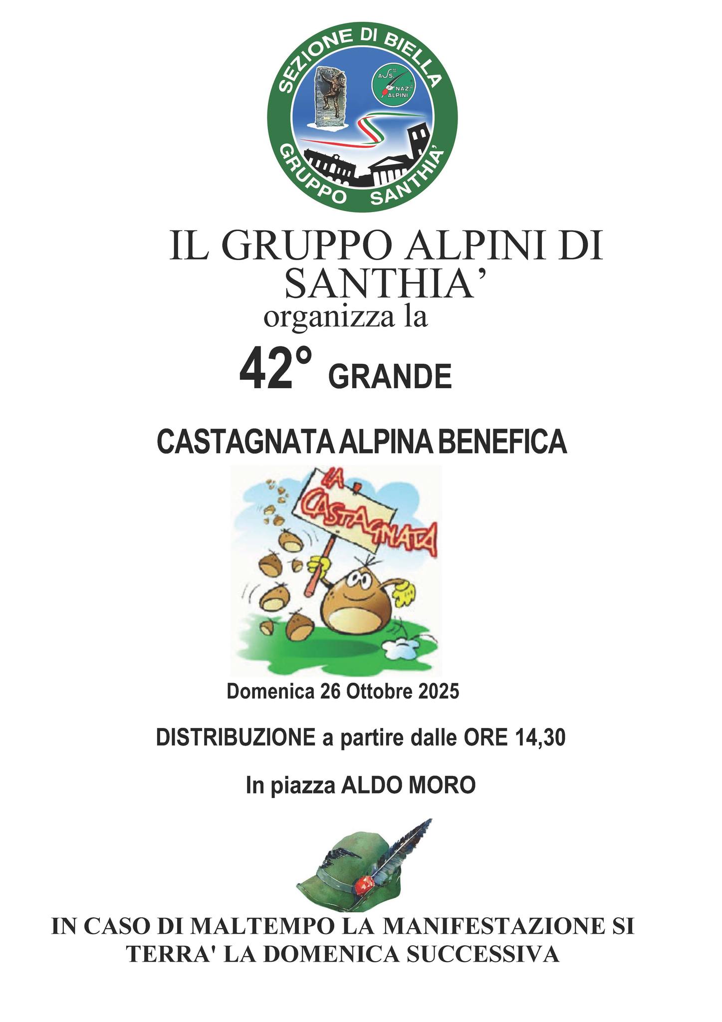 locandina castagnata