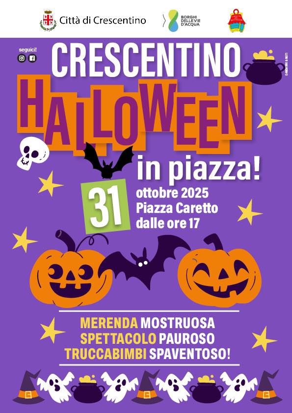 locandina Halloween in piazza