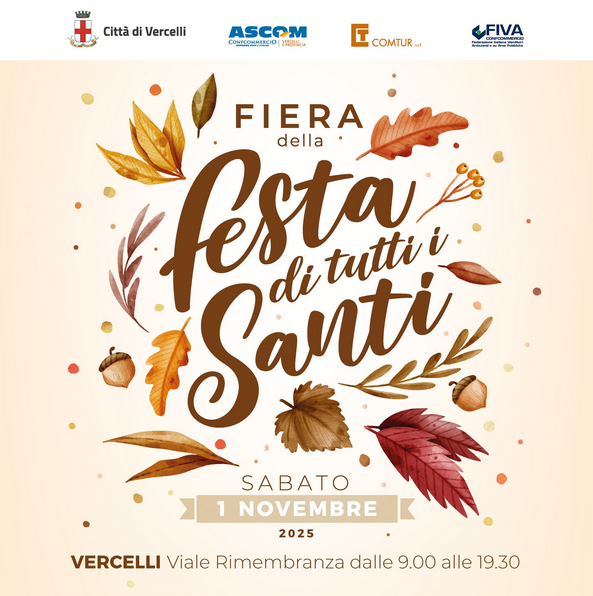 locandina fiera di tutti i santi