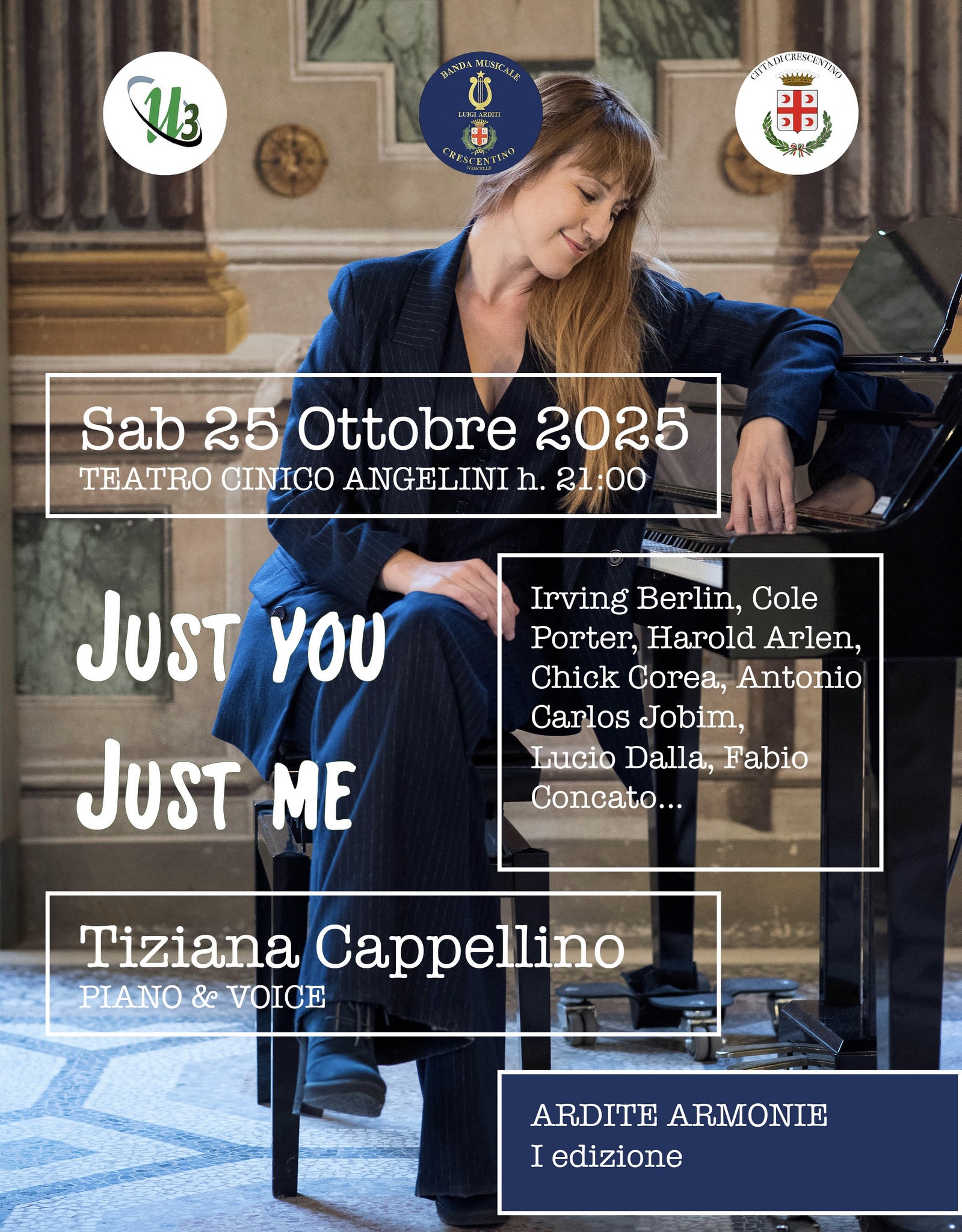 locandina concerto just you just me