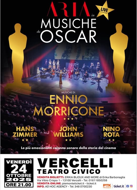 locandina musiche da Oscar