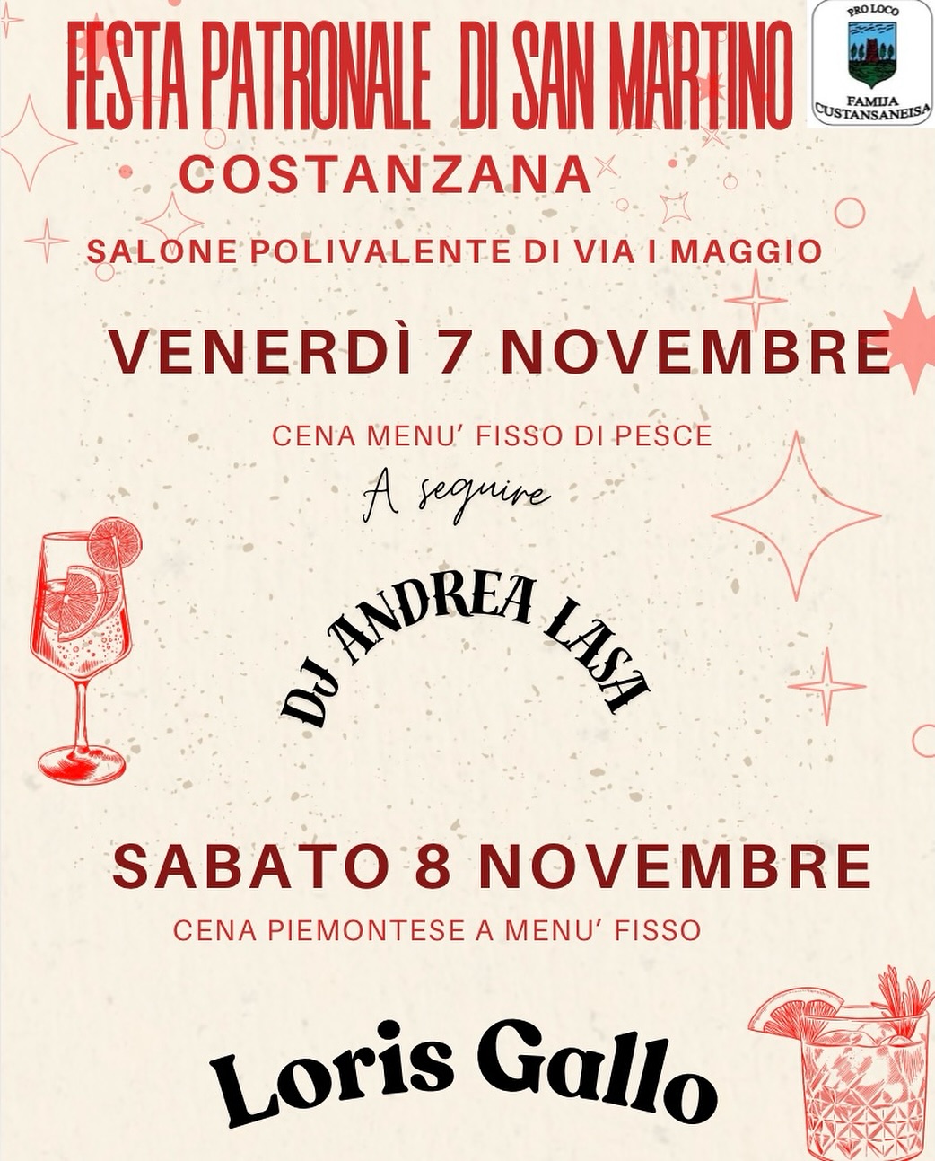 locandina festa patronale S.Martino