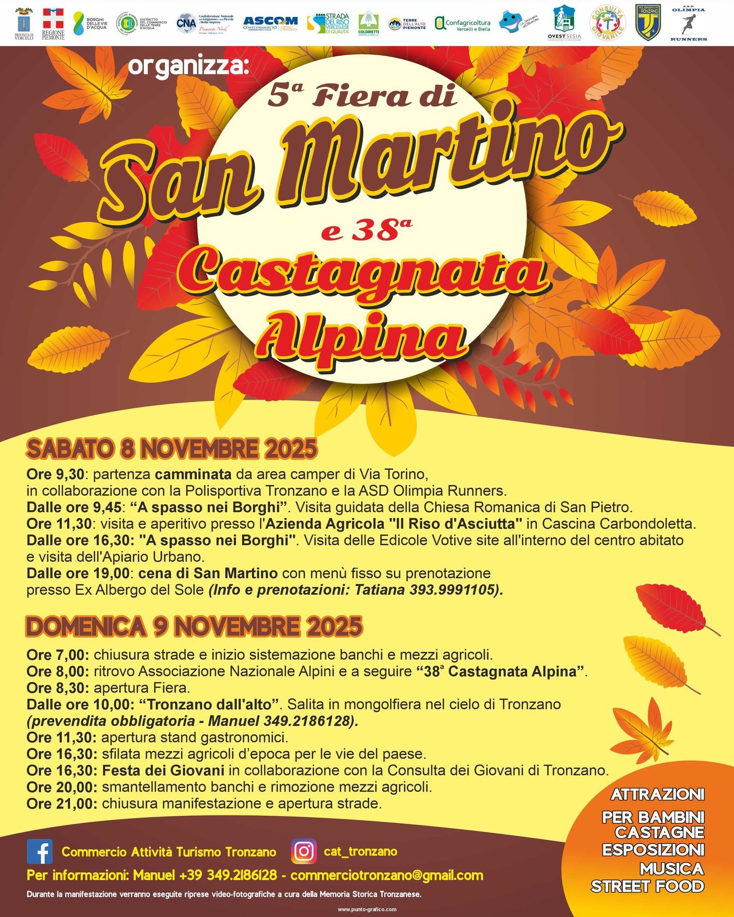programma fiera di S.Martino
