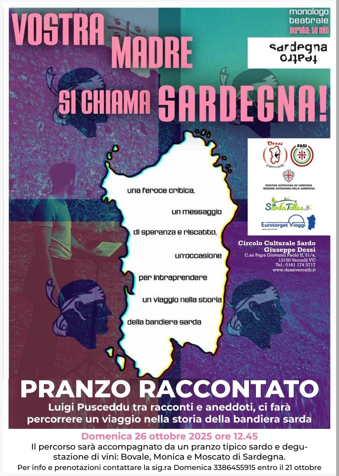 locandina vostra madre si chiama Sardegna!