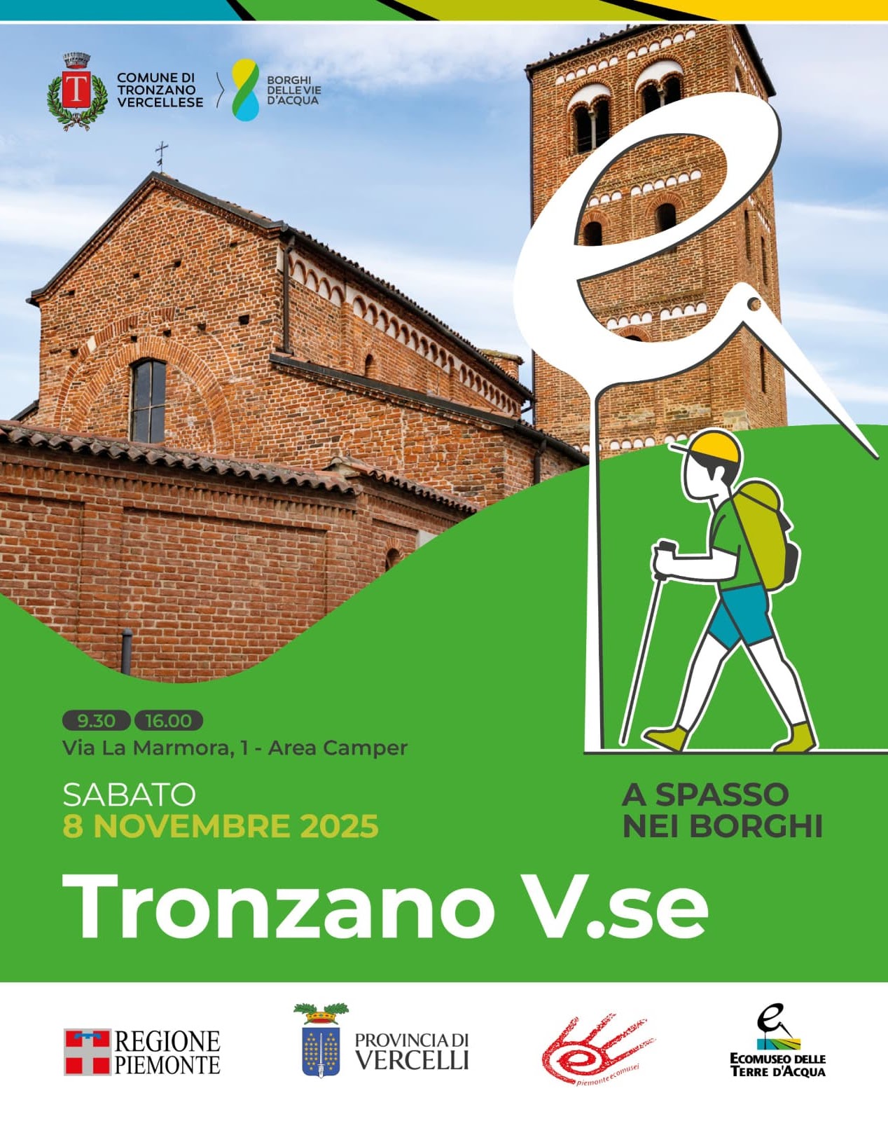 locandina a spasso nei borghi