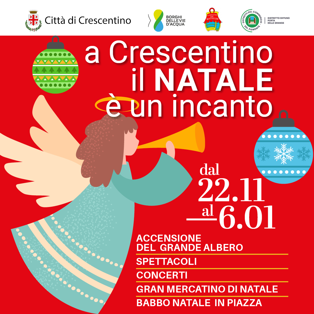 locandina Crescentino Natale