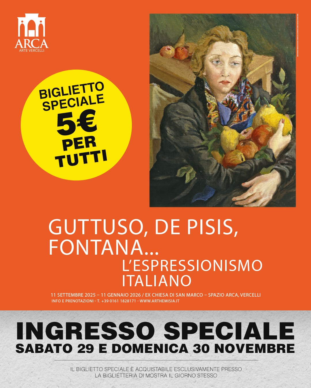 locandina ingresso speciale
