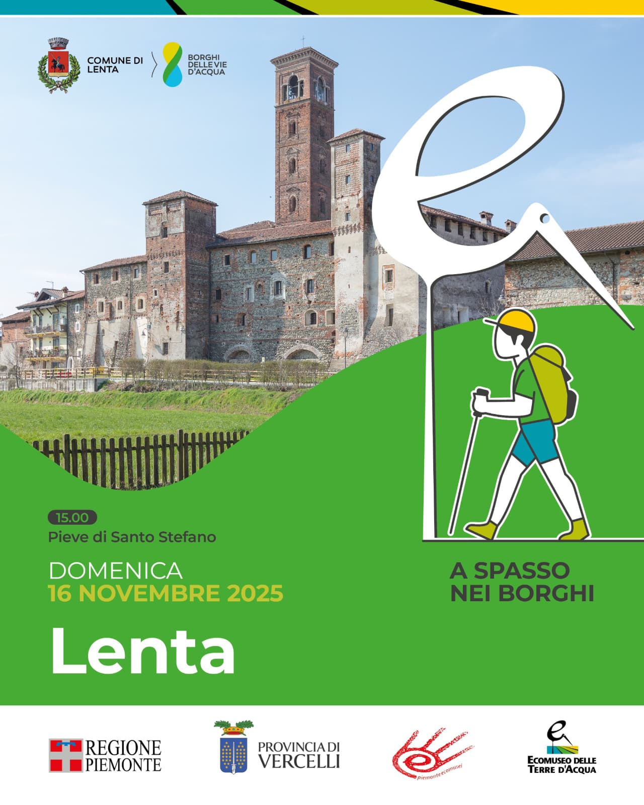 locandina  a spasso nei borghi