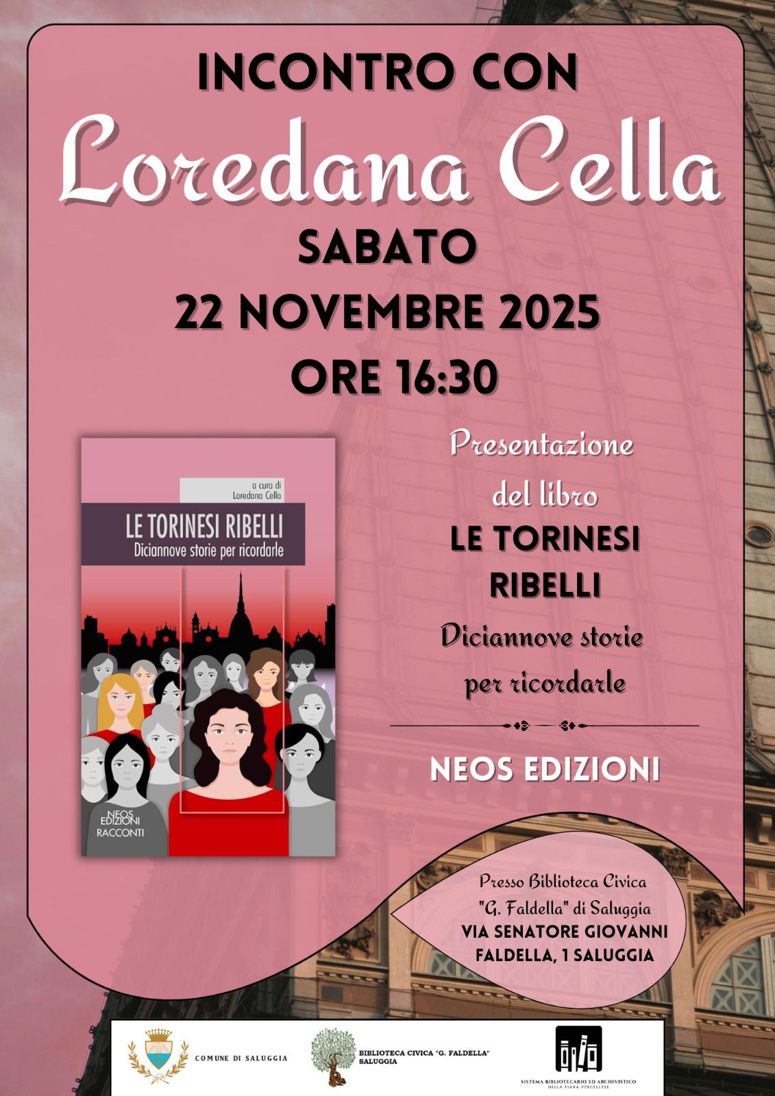 locandina incontro Loredana Cella