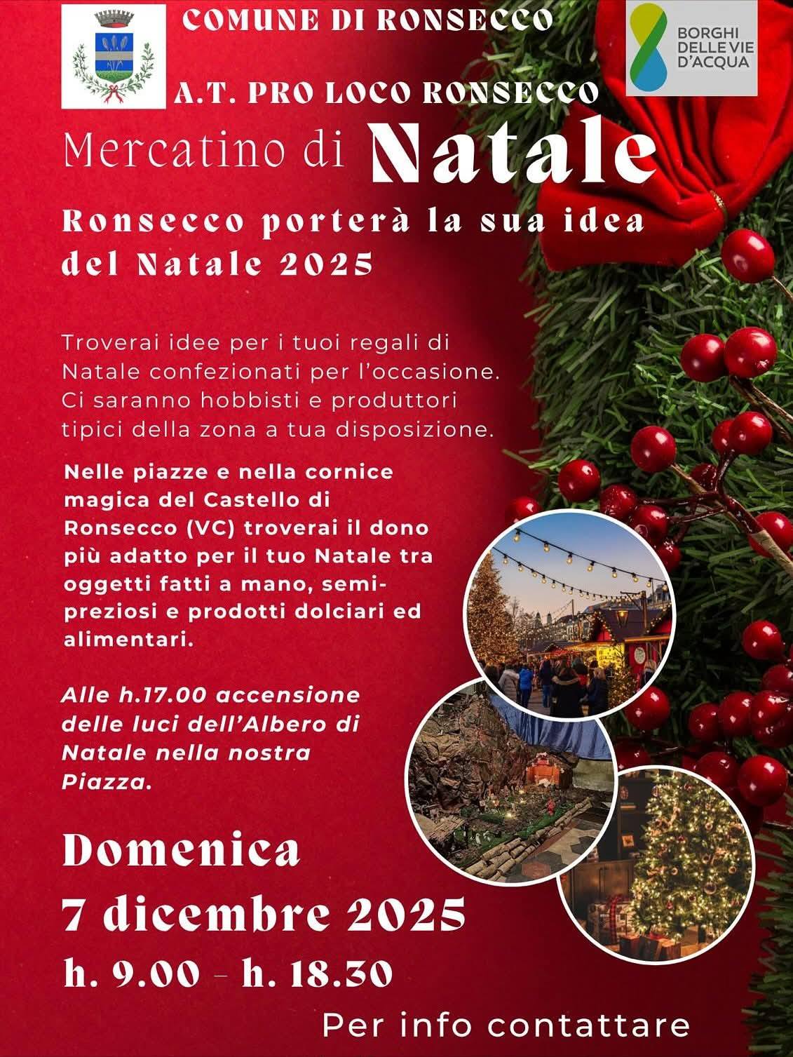 locandina mercatino Natale