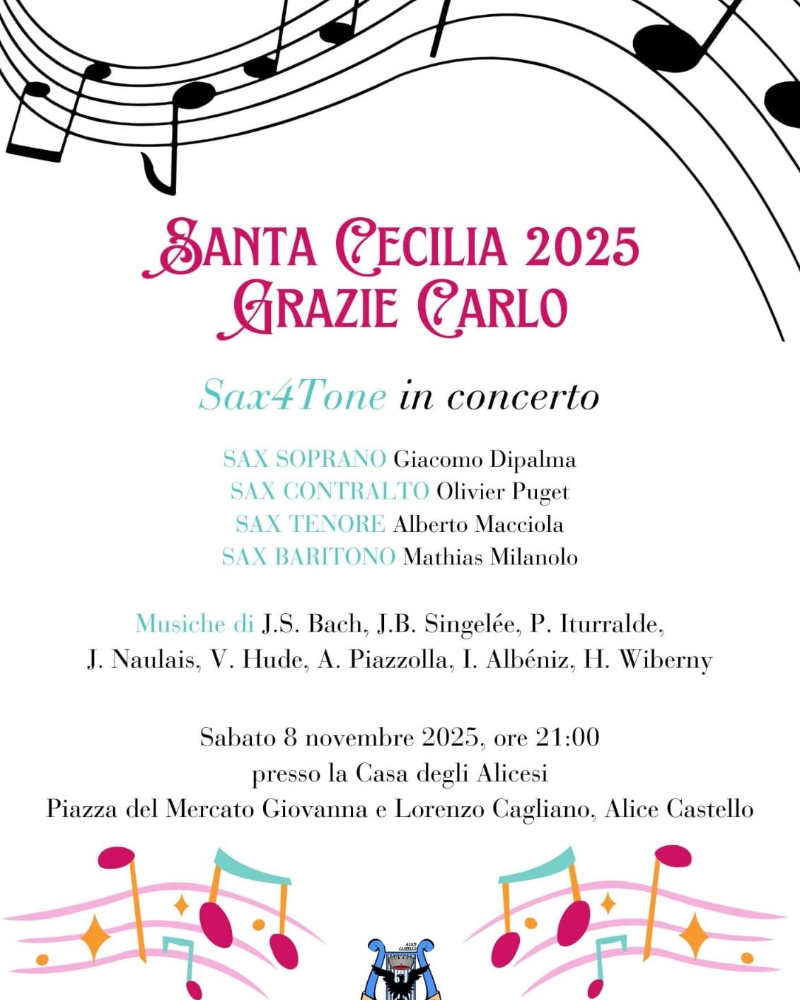locandina concerto S.Cecilia