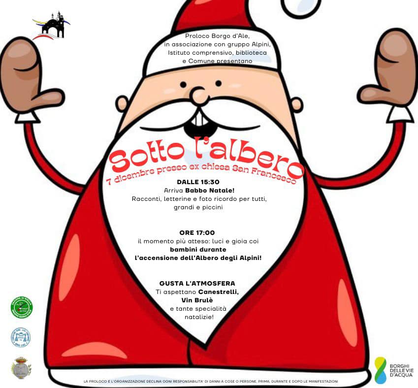 locandina sotto l'albero
