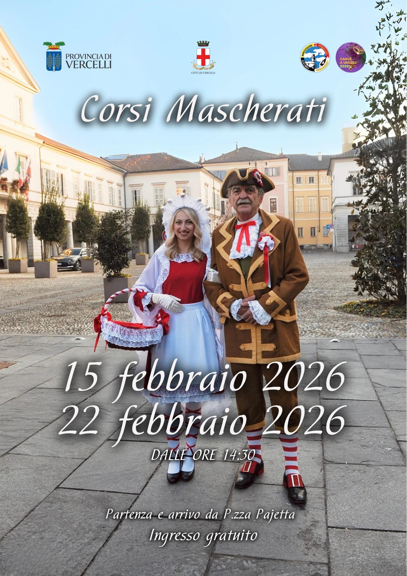 locandina corsi mascherati