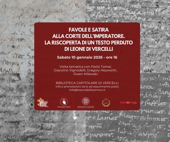 locandina visita tematica "Favole e satira..."