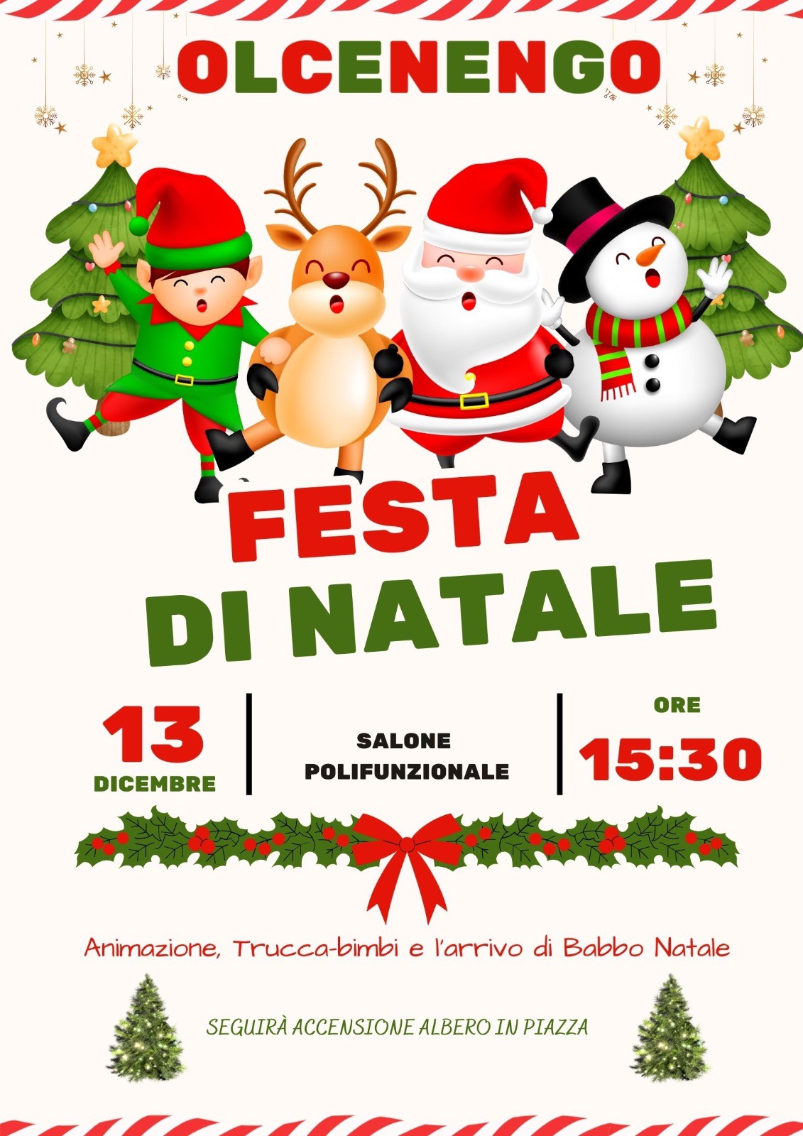 locandina festa di Natale