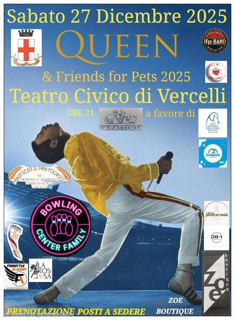 locandina Queen & friends