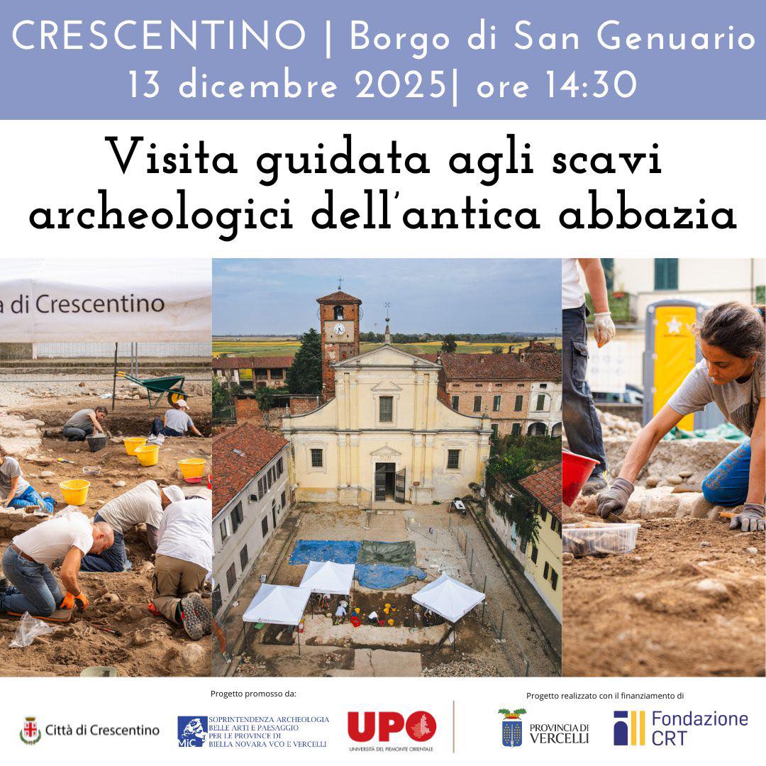 locandina visita guidata agli scavi