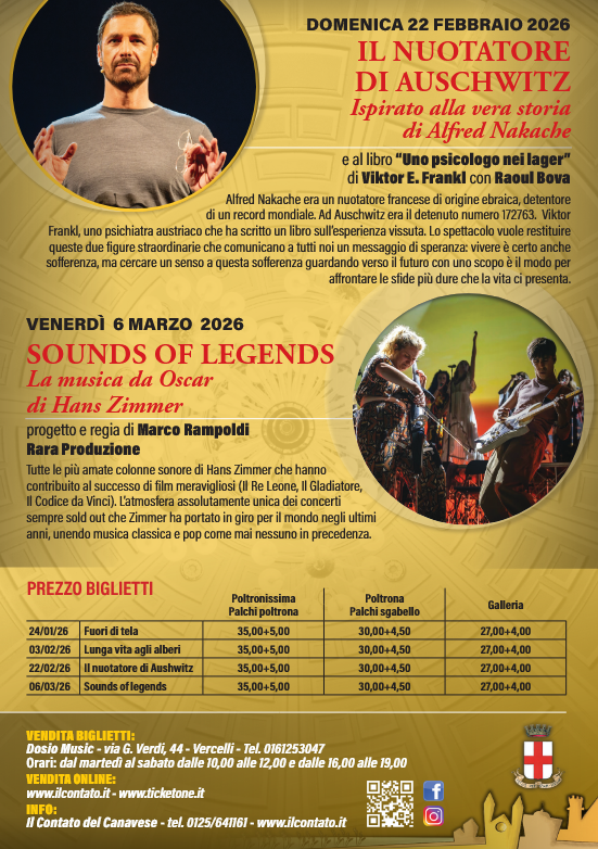 locandina Vercelli in scena