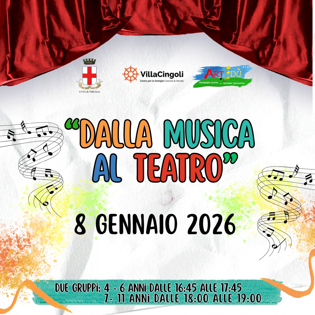 locandina laboratorio dalla musica al teatro