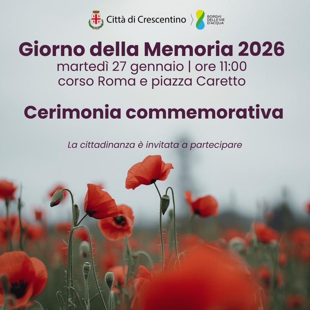 locandina giorno della memoria 2026