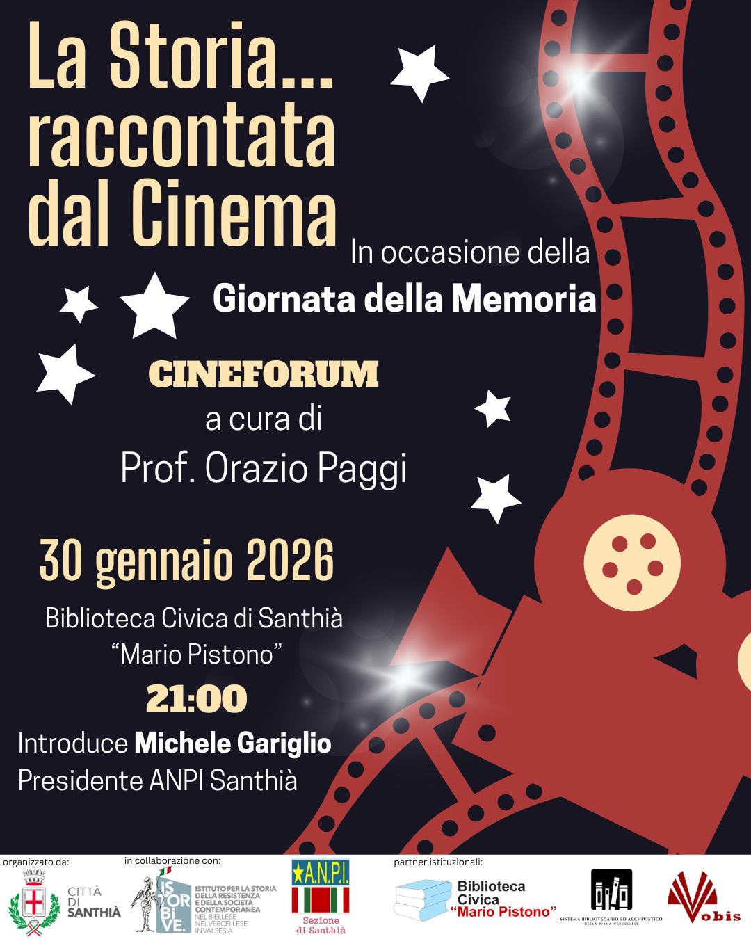 locandina la storia raccontata dal cinema