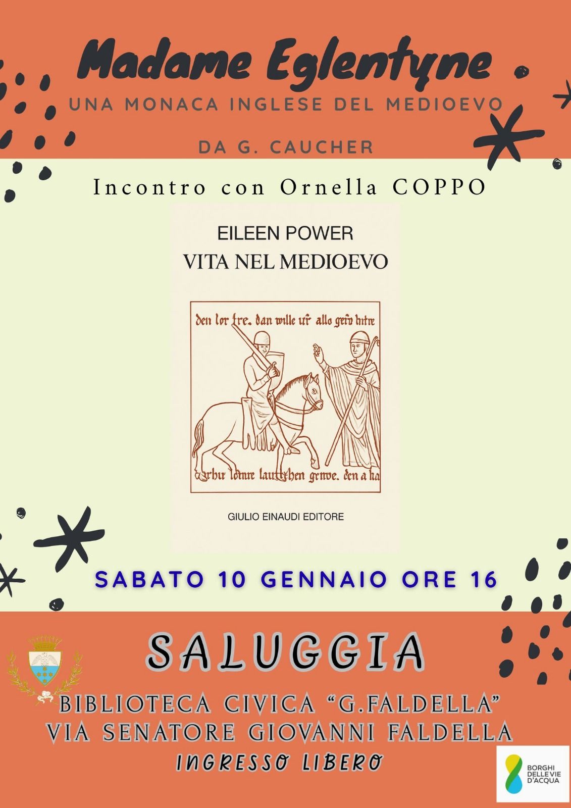 locandina incontro con Ornella Coppo