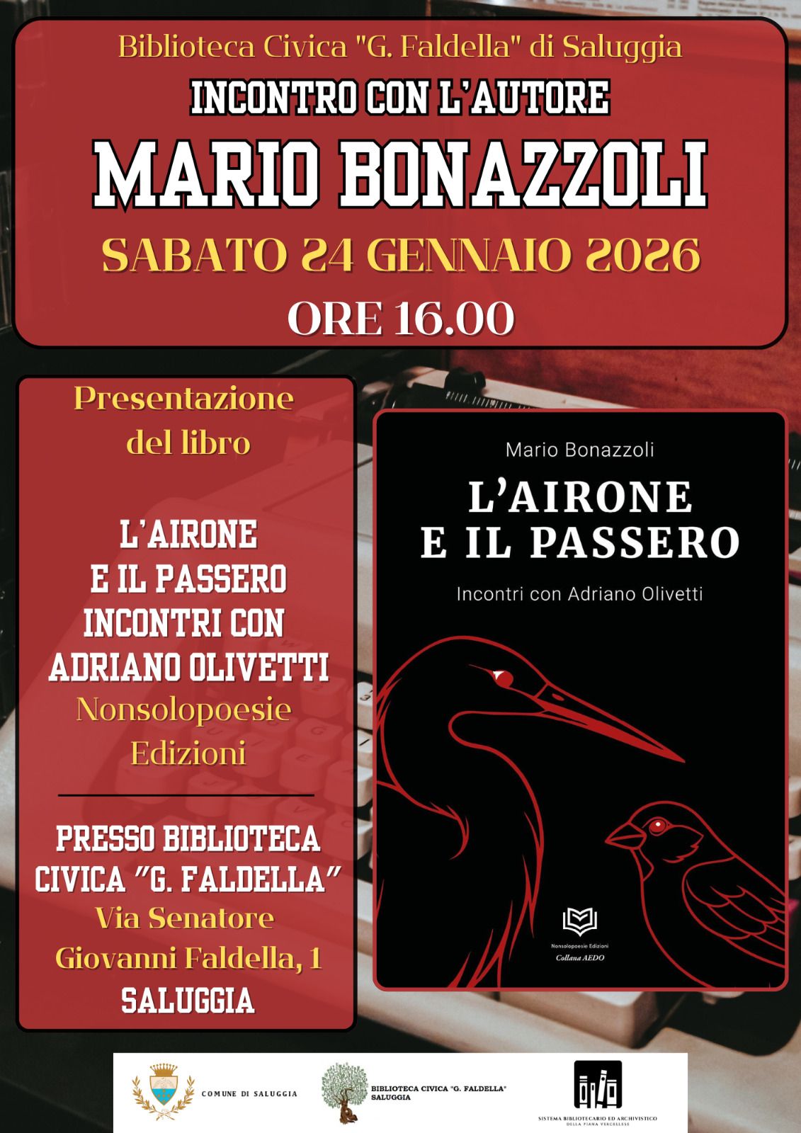 locandina incontro con l'autore