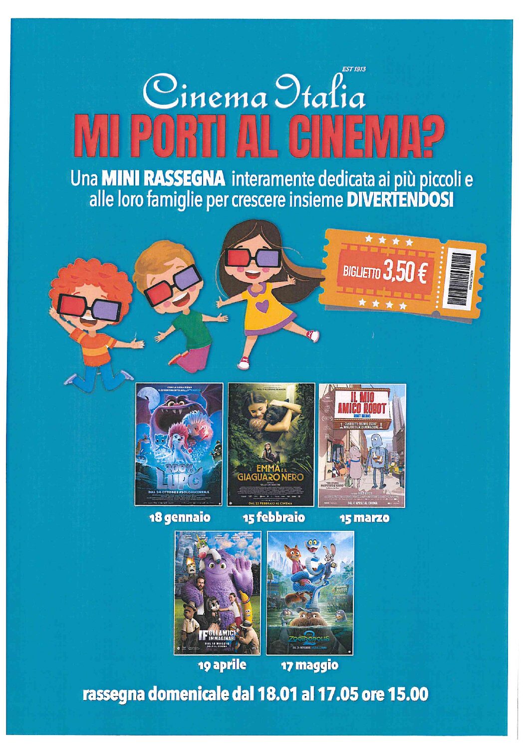 locandina mi porti al cinema