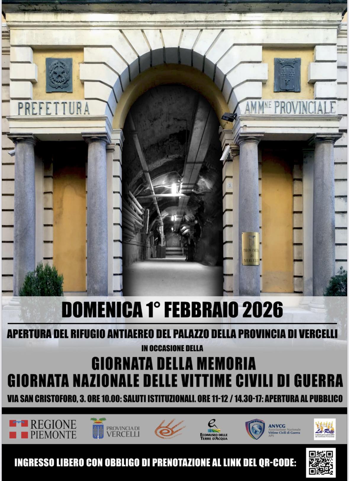 locandina rifugio antiaereo