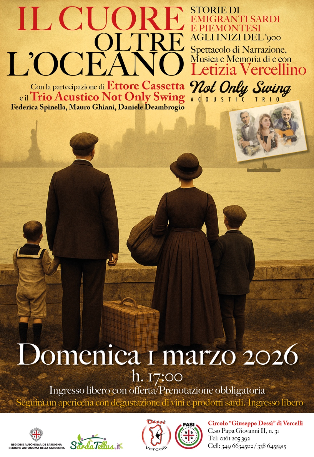 Il cuore oltre l'oceano. Storie di emigranti sardi e piemontesi