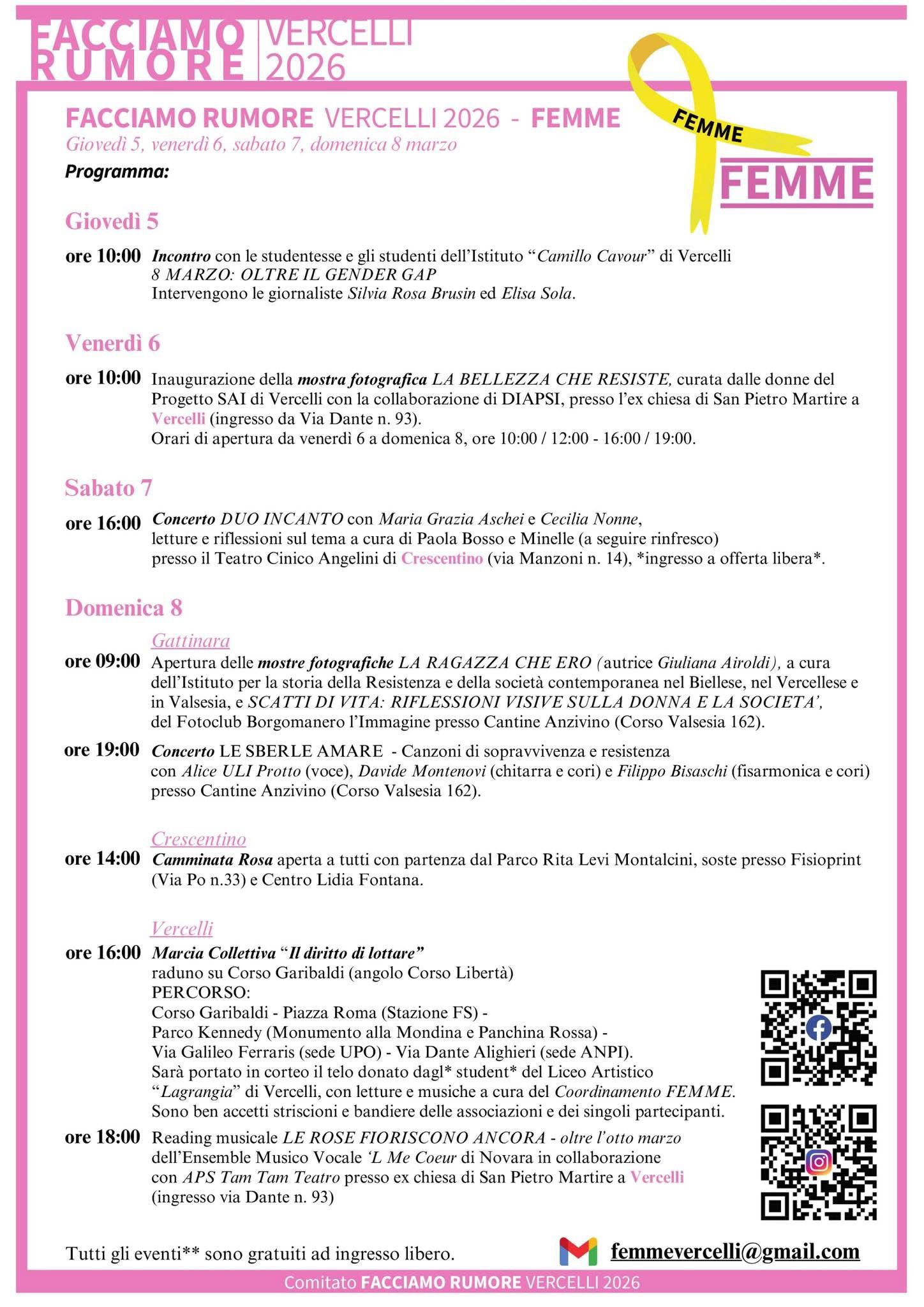 Femme - Facciamo rumore