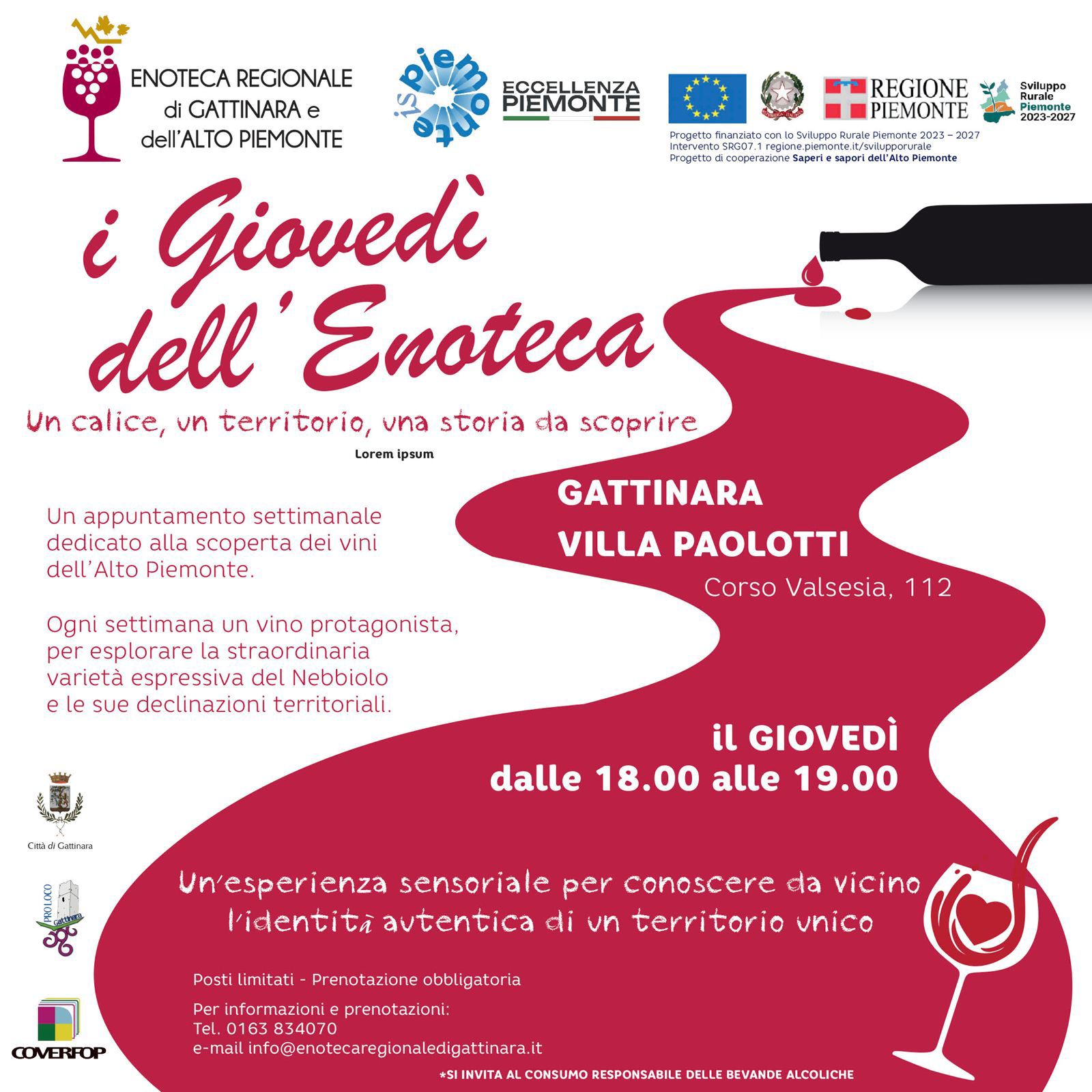 I giovedì dell'enoteca