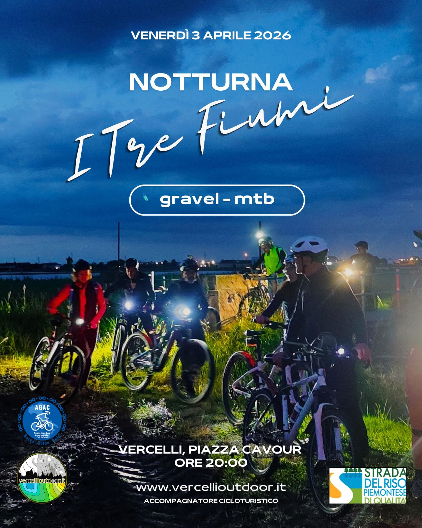Notturna i tre fiumi