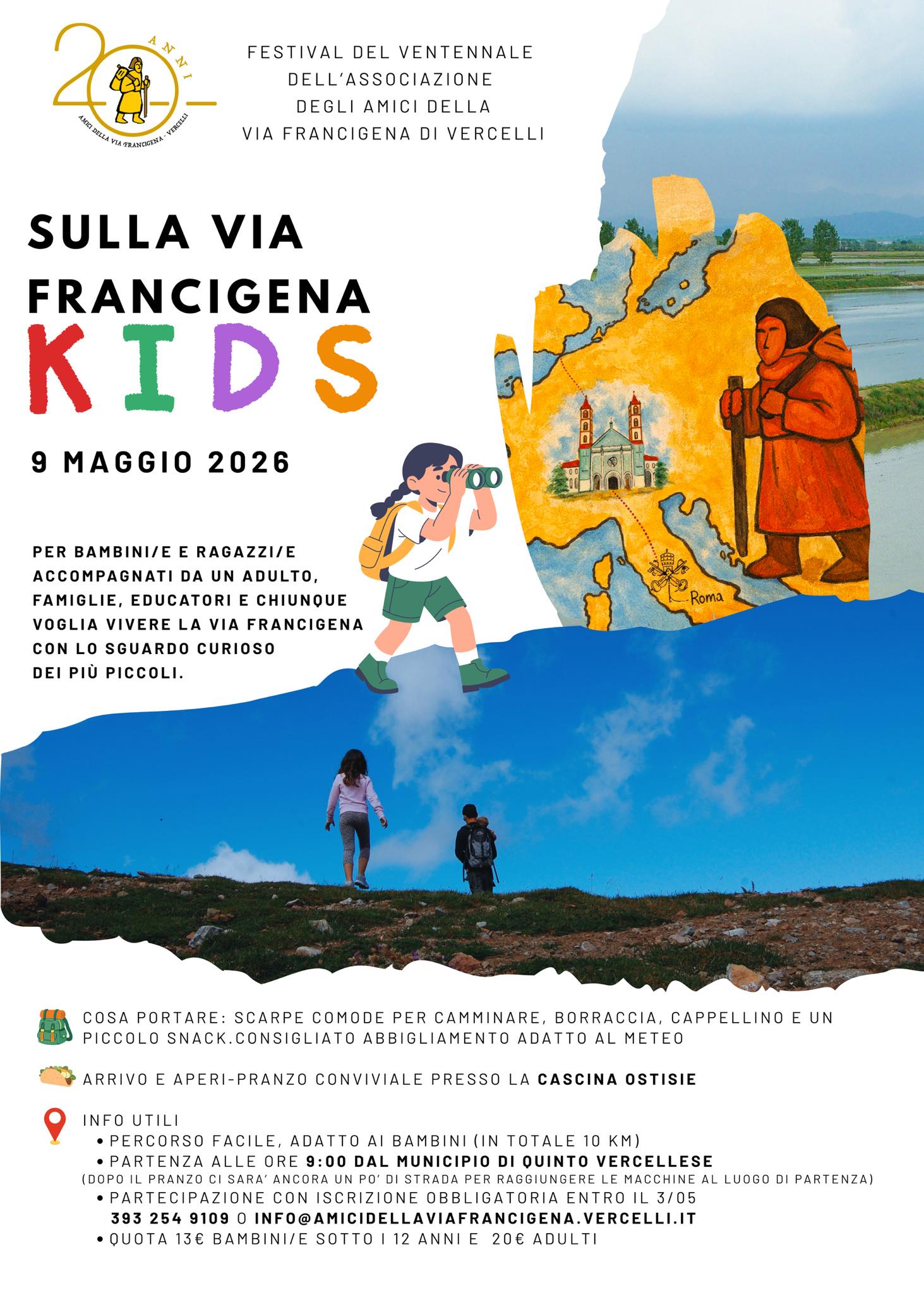 Sulla via Francigena KIDS