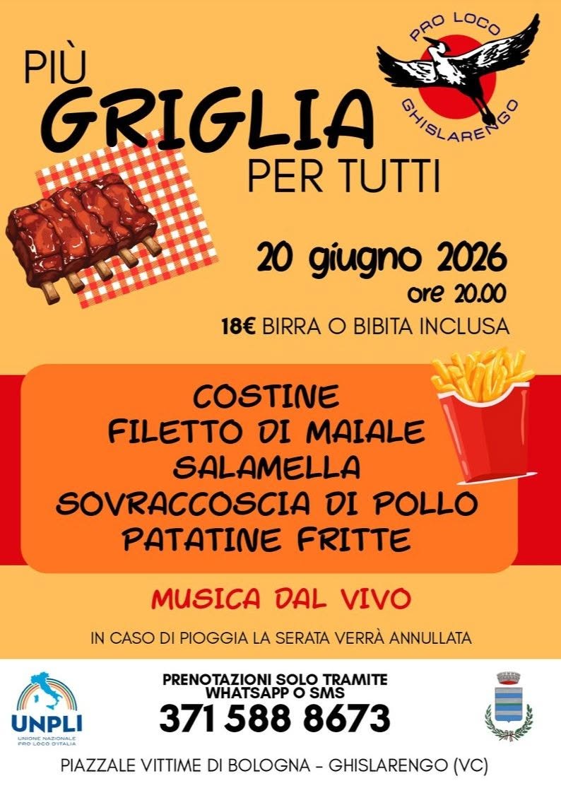 Più griglia per tutti