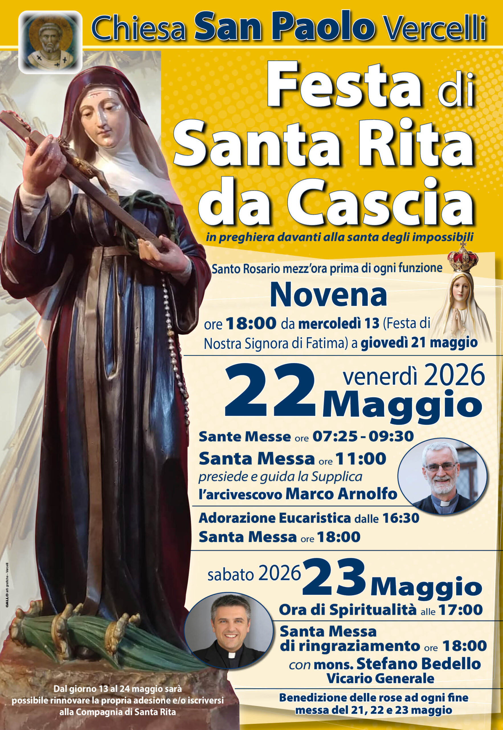 Festa santa rita da cascia