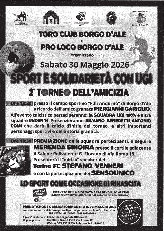 Torneo amicizia