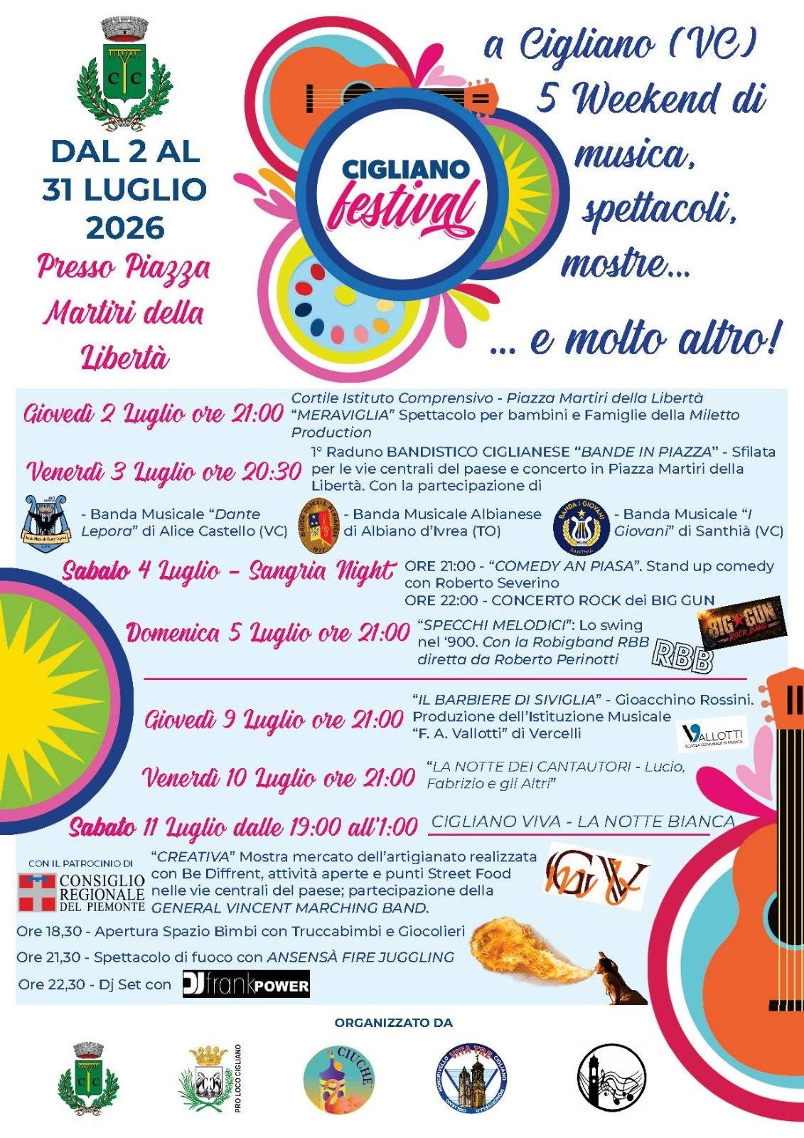 Cigliano festival