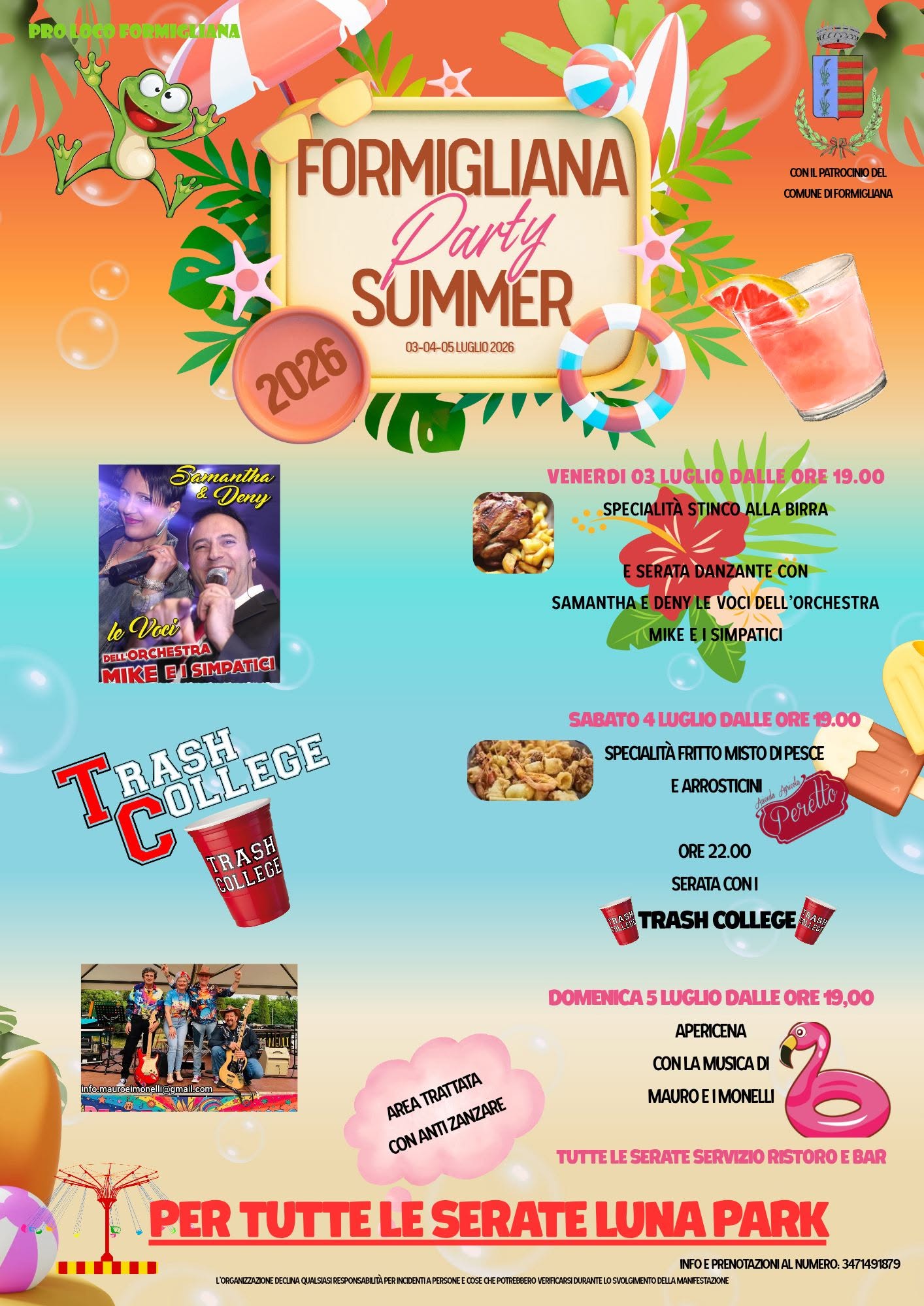 Formigliana party summer