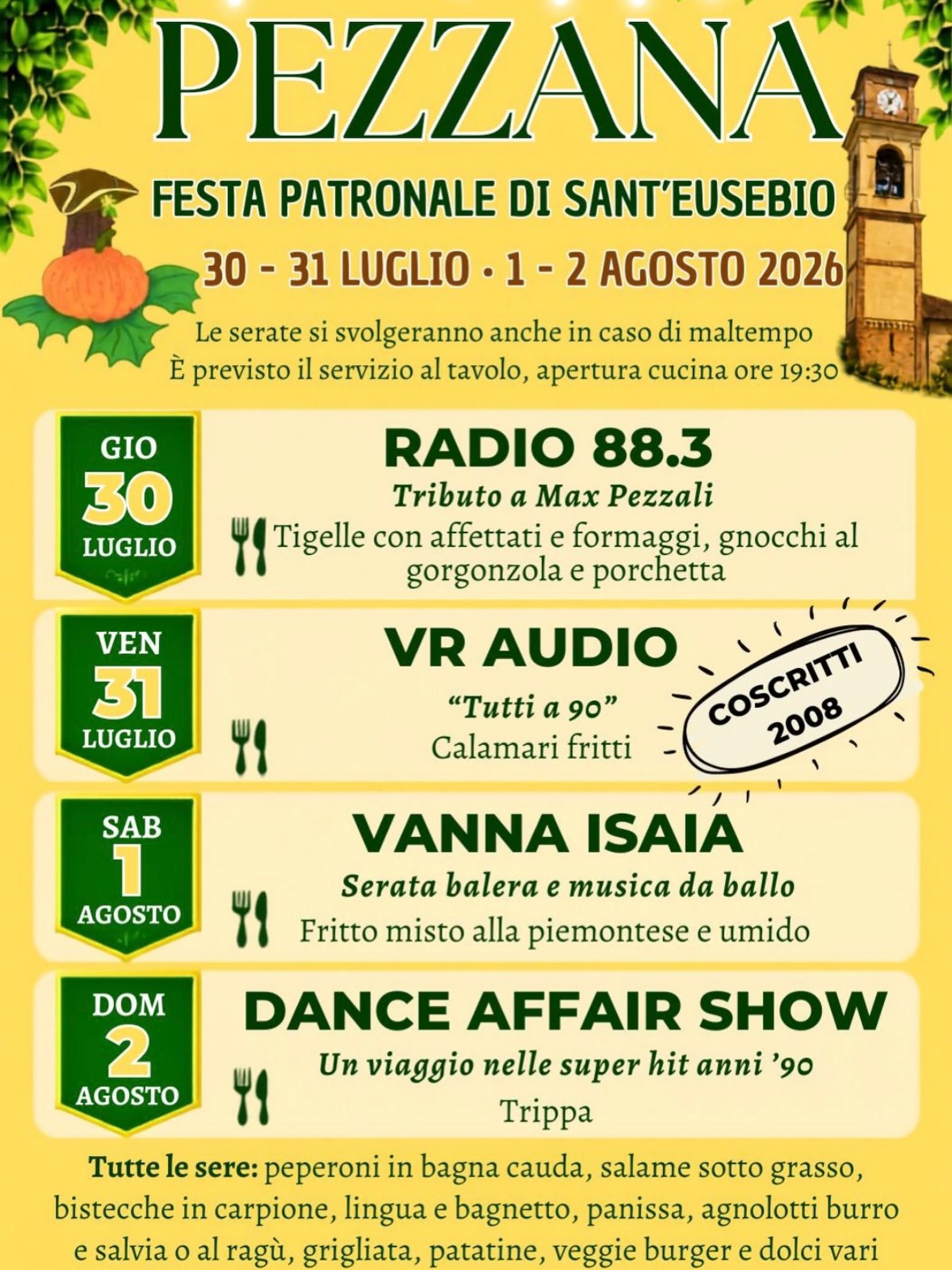 Festa patronale pezzana
