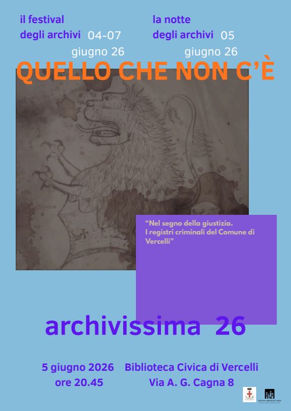 Archivissima 26