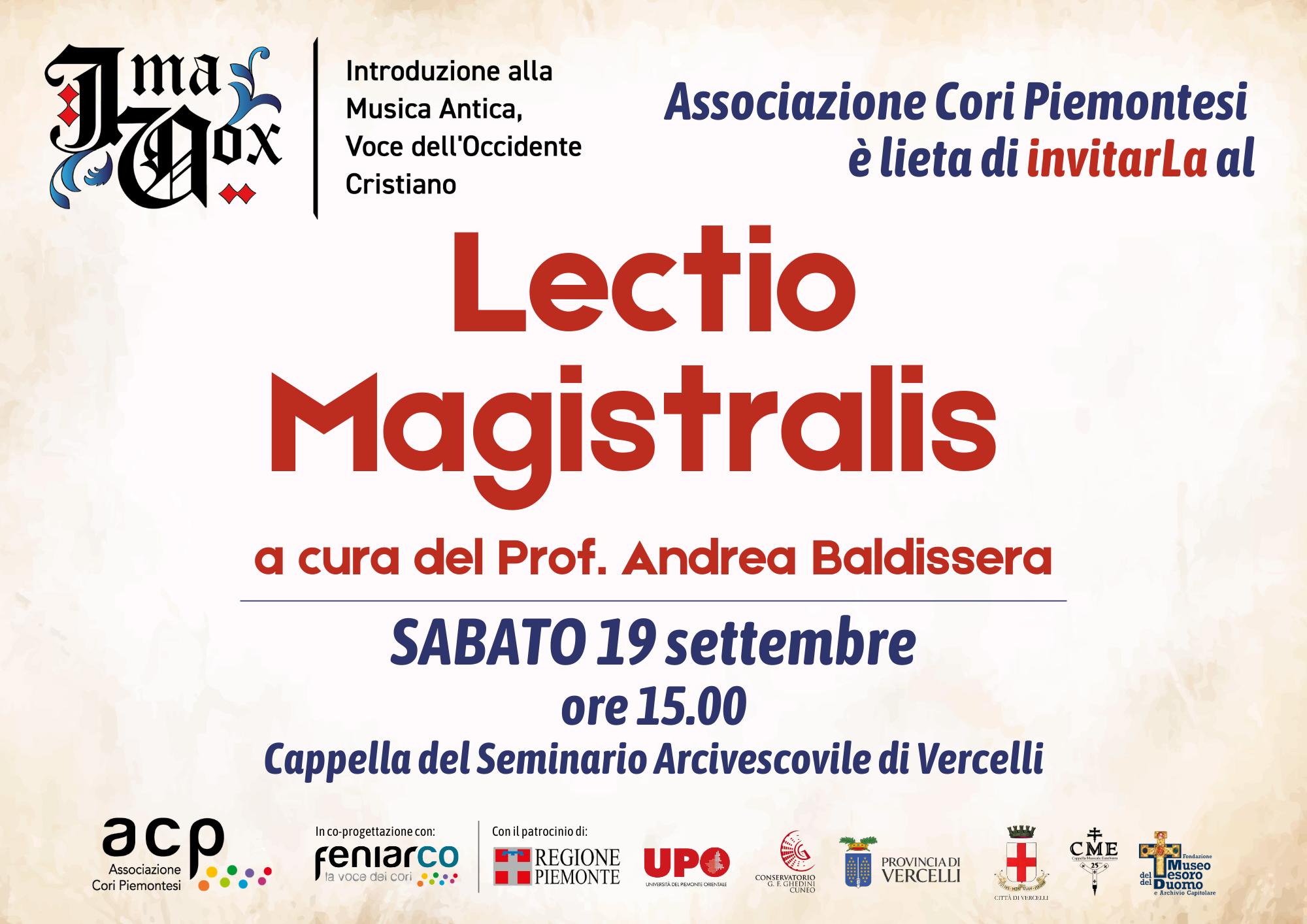 Lectio Magistralis