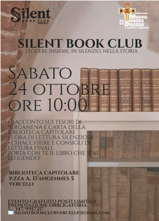 Silent book club
