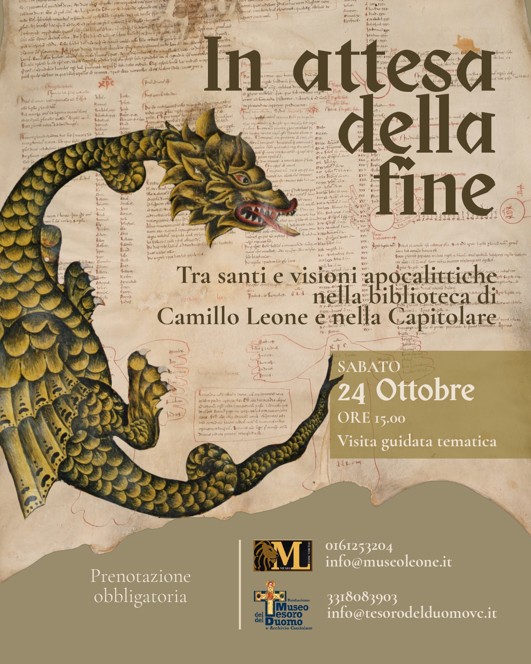 visita guidata in attesa della fine